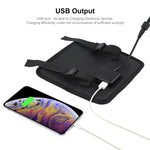 Caricabatterie solare pieghevole 28W con doppia porta USB