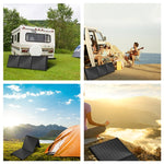 Borsa pieghevole da viaggio con caricabatterie solare 60W