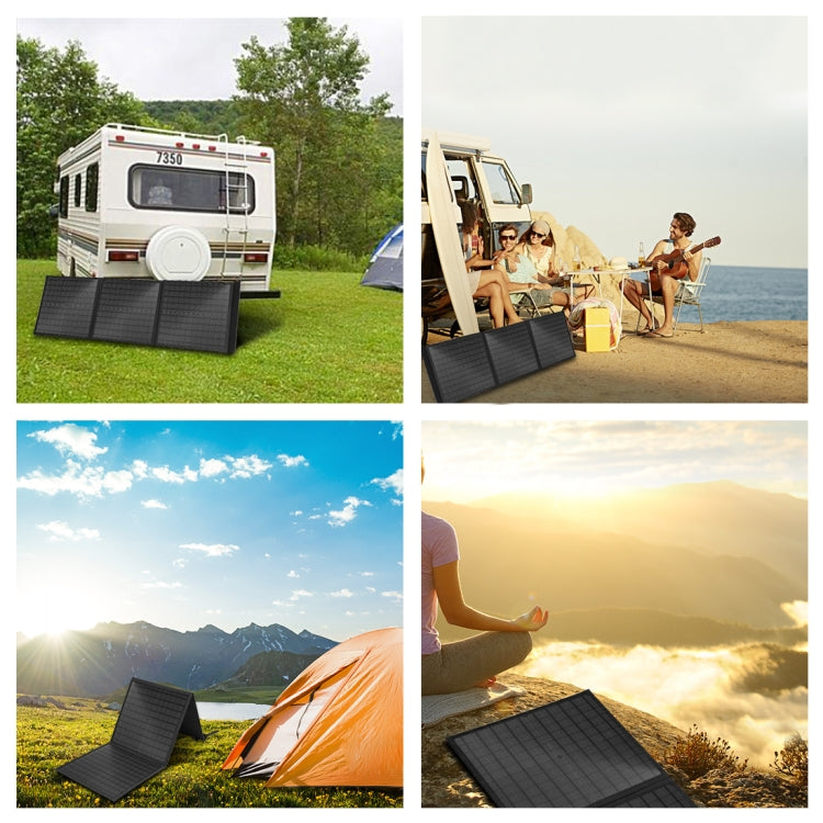 Borsa pieghevole da viaggio con caricabatterie solare 60W