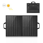 Borsa pieghevole da viaggio con caricabatterie solare 50W