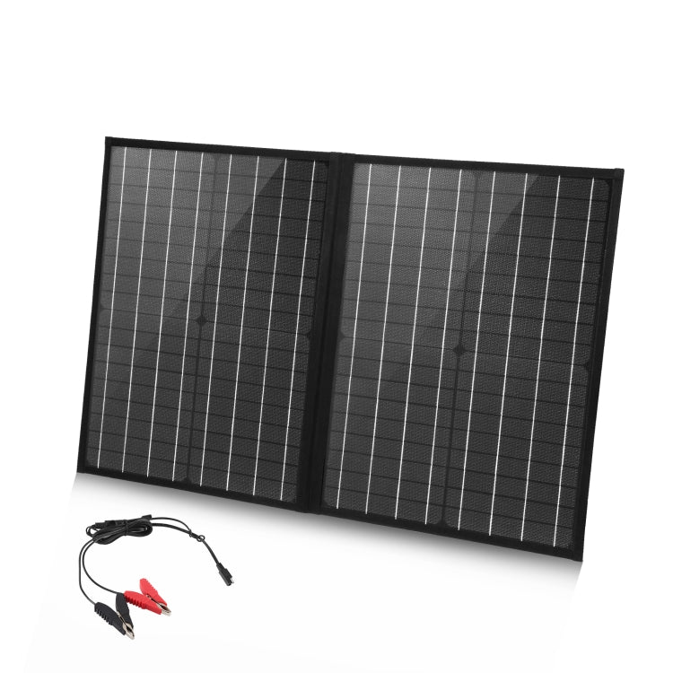 HAWEEL 50W Foldable Solar Panel Charger Travel Foldable Bag, 50W