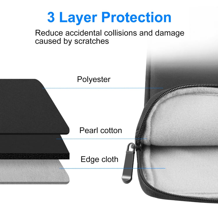 HAWEEL Custodia con cerniera da 11 pollici Borsa da trasporto con cerniera per Macbook, Samsung, Lenovo, Sony, DELL Alienware, CHUWI, ASUS, HP, laptop/tablet da 11 pollici e inferiori, 11 inch, 11 inch Handbag(AE Warehouse)
