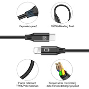 Cavo di ricarica USB-C a 8 pin 1m HAWEEL