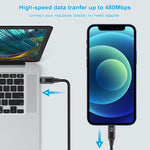 Cavo ricarica USB-C a 8 pin 1m per iPhone HAWEEL