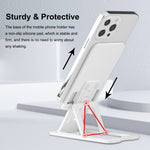 Supporto da tavolo pieghevole per smartphone e tablet fino a 12"