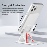 HAWEEL Adjustable Foldable Portable Live Broadcast Tabletop Plastic Stand, Plastic