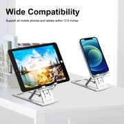 HAWEEL Adjustable Foldable Portable Live Broadcast Tabletop Plastic Stand, Plastic