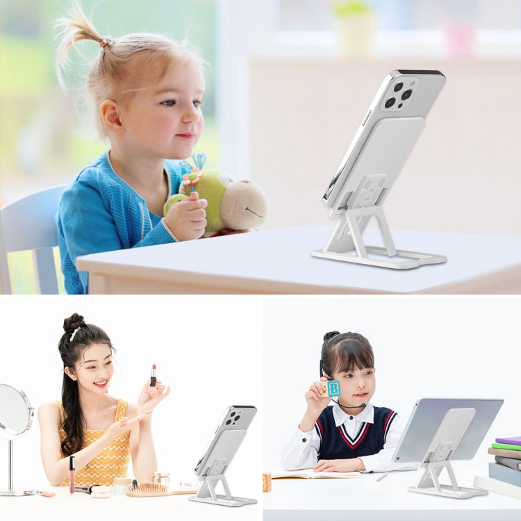 Supporto da tavolo pieghevole per smartphone e tablet fino a 12"