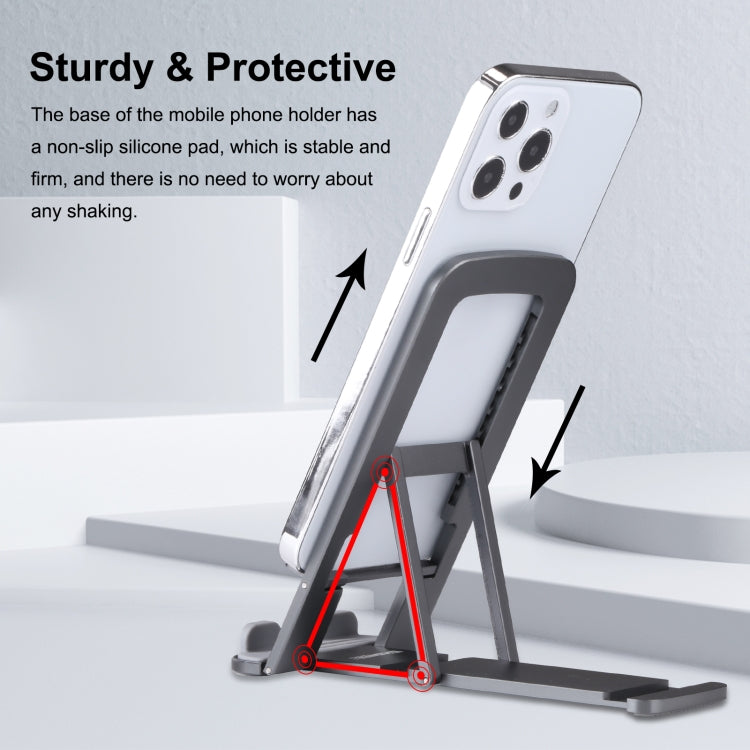 HAWEEL Adjustable and Liftable Live Broadcast Aluminum Alloy Foldable Table Stand, Aluminum Alloy