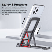 HAWEEL Adjustable and Liftable Live Broadcast Aluminum Alloy Foldable Table Stand, Aluminum Alloy