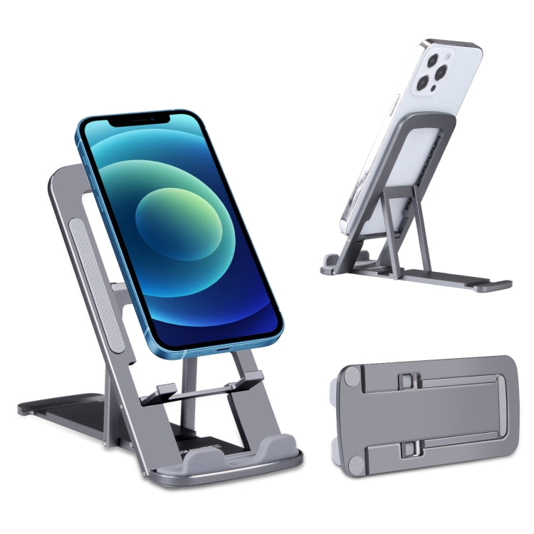 Supporto da tavolo pieghevole in lega di alluminio per smartphone