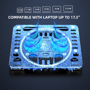 Supporto da scrivania con raffreddamento RGB per laptop