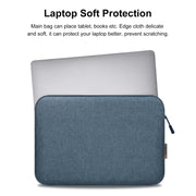 Borsa per valigetta con cerniera per custodia per laptop da 15 pollici HAWEEL per laptop da 14-15 pollici, For 14-15 inch Laptop