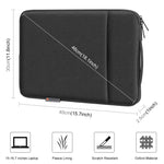 Custodia per laptop HAWEEL con cerniera Borsa per valigetta con maniglia per laptop da 15-16,7 pollici, For 15-16.7 inch Laptop (with Handle)