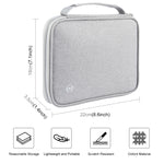 HAWEEL Portafoglio per passaporto Portadocumenti Porta carte di credito Borsa con manico, Handle Bag