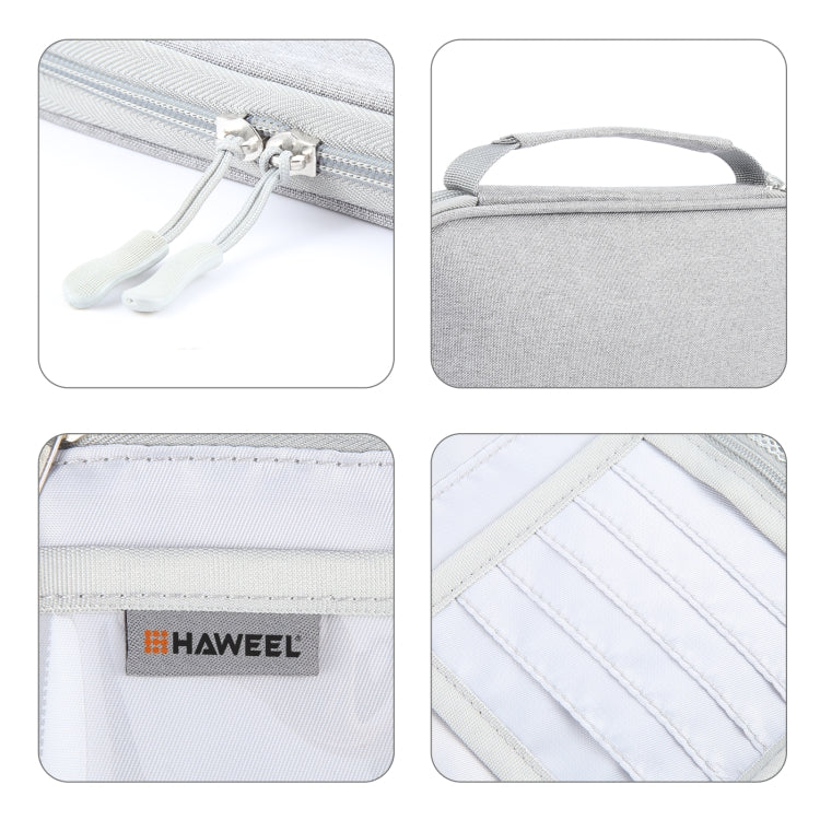 HAWEEL Portafoglio per passaporto Portadocumenti Porta carte di credito Borsa con manico, Handle Bag