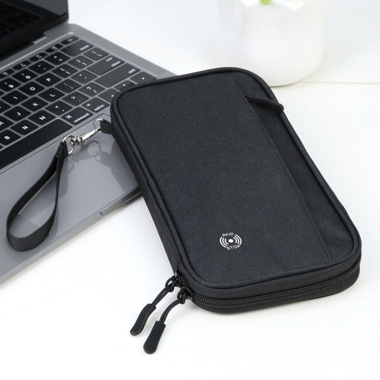 HAWEEL Pochette Porta Passaporto Porta Documenti Organizzatore Porta Carte di Credito Borsa, Clutch Bag
