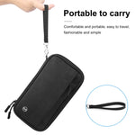 HAWEEL Pochette Porta Passaporto Porta Documenti Organizzatore Porta Carte di Credito Borsa, Clutch Bag