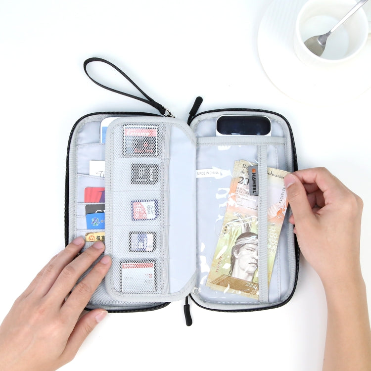 HAWEEL Pochette Porta Passaporto Porta Documenti Organizzatore Porta Carte di Credito Borsa, Clutch Bag