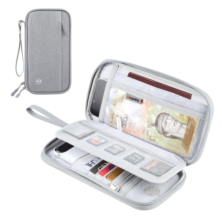 HAWEEL Pochette Porta Passaporto Porta Documenti Organizzatore Porta Carte di Credito Borsa, Clutch Bag