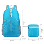 Zaino pieghevole portatile da trekking HAWEEL Borsa a tracolla di grande capacità, Large Capacity Backpack