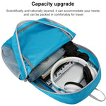 Zaino pieghevole portatile da trekking HAWEEL Borsa a tracolla di grande capacità, Large Capacity Backpack