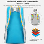 Zaino pieghevole portatile da trekking HAWEEL Borsa a tracolla di grande capacità, Large Capacity Backpack