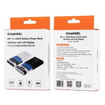 Power Bank HAWEEL 10000mAh per batterie 18650
