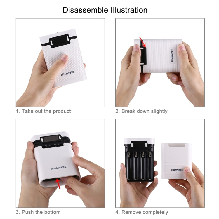 Power Bank HAWEEL 10000mAh per batterie 18650