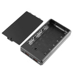 Custodia power bank 6 x 18650 con ricarica rapida 24W