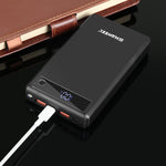 Custodia power bank 6 x 18650 con ricarica rapida 24W