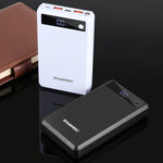 Custodia power bank 6 x 18650 con ricarica rapida 24W