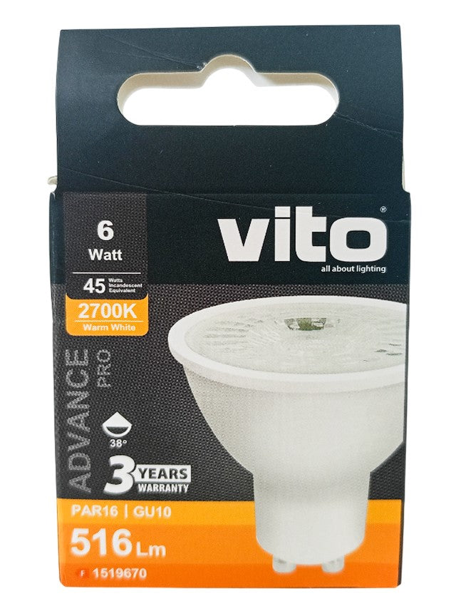 Lampadina LED 6W 2700K 516Lm luce bianca calda EL3988 1519670 6970233834991