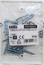 Coperchio a vite per scatola 503 FAEG - confezione da 10 pezzi FG10033 8028487100336 EL3263