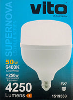 Lampada 50W 4250Lm E27 6400K luce fredda EL046 6972538049377 1519530