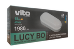 Plafoniera LED ovale Vito Lucy-BO 18W 4000K IP65 luce bianca naturale 6977231355428 3401230 EL1303