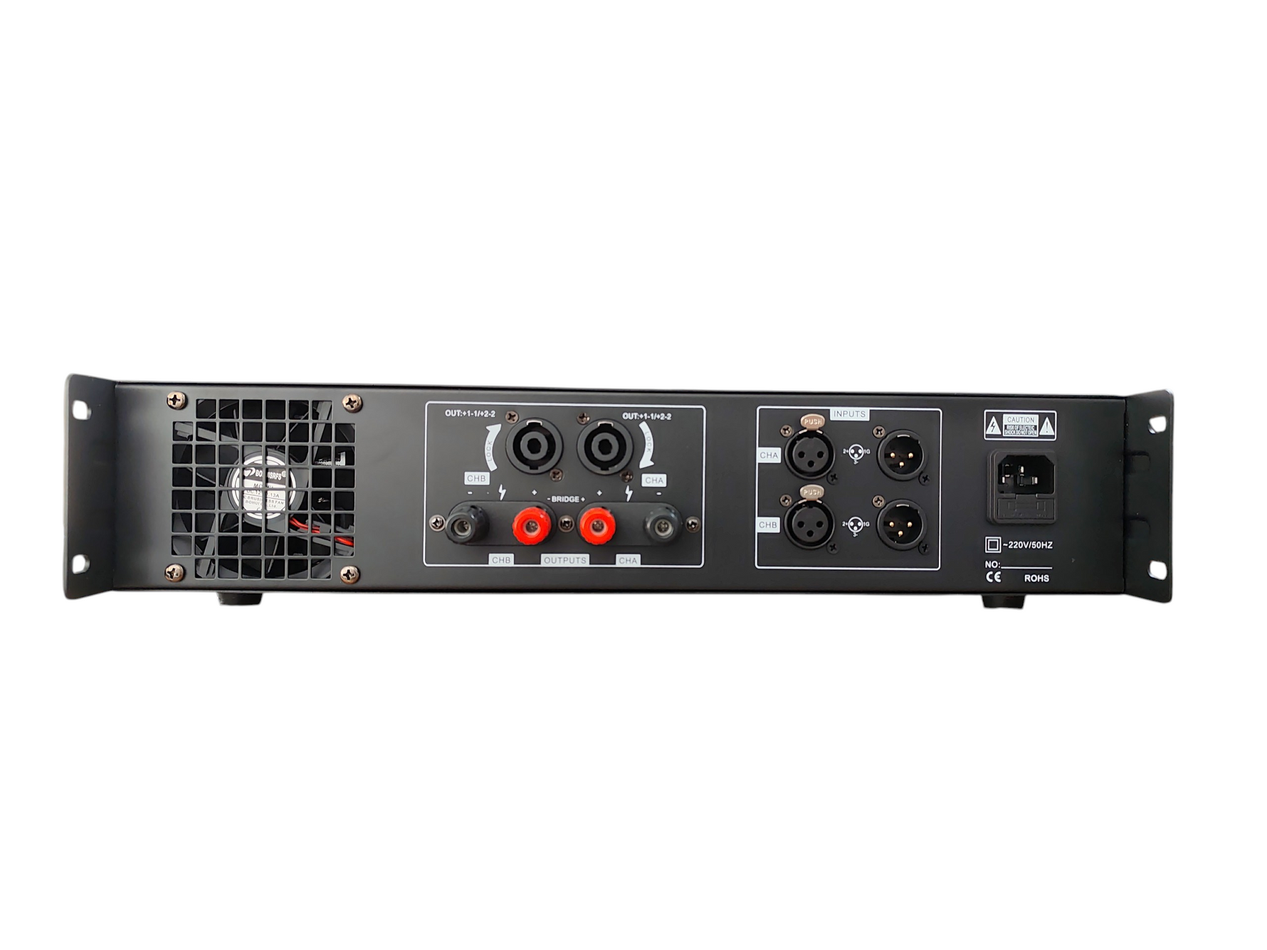 Amplificatore finale stereo 2 canali 350W 8 Ohm FD-600 E9148