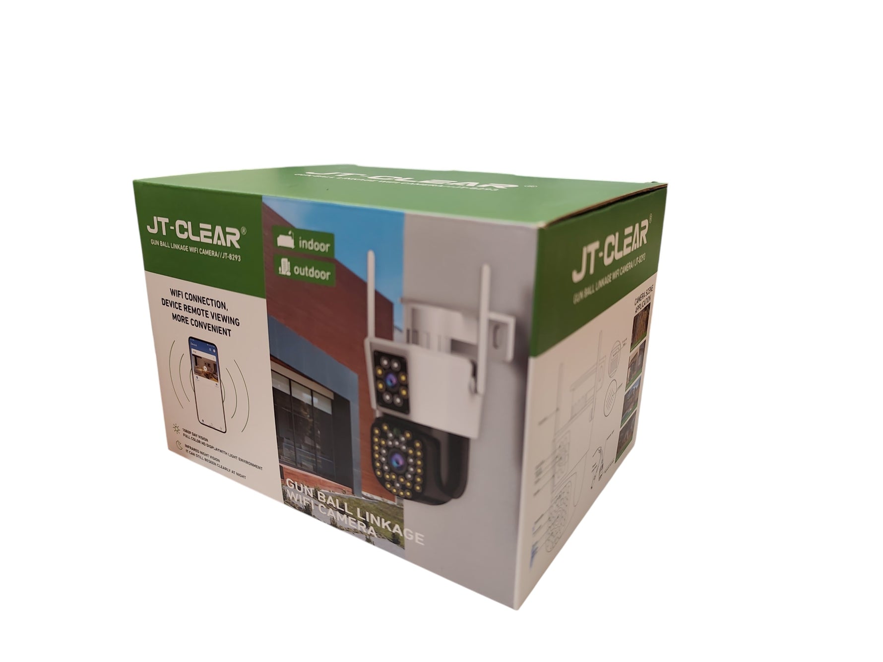 Telecamera WiFi PTZ da esterno con doppia ottica JT-8293 7892025082931 Z145