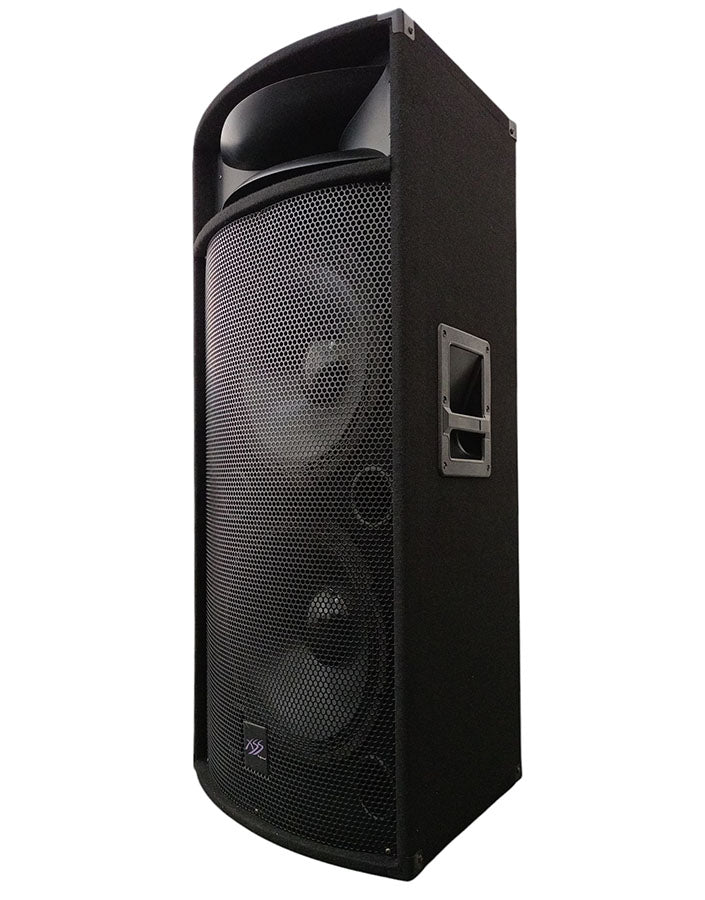 Cassa acustica passiva doppio woofer 15” 1600W 8 OHM 3 vie VS-1551B