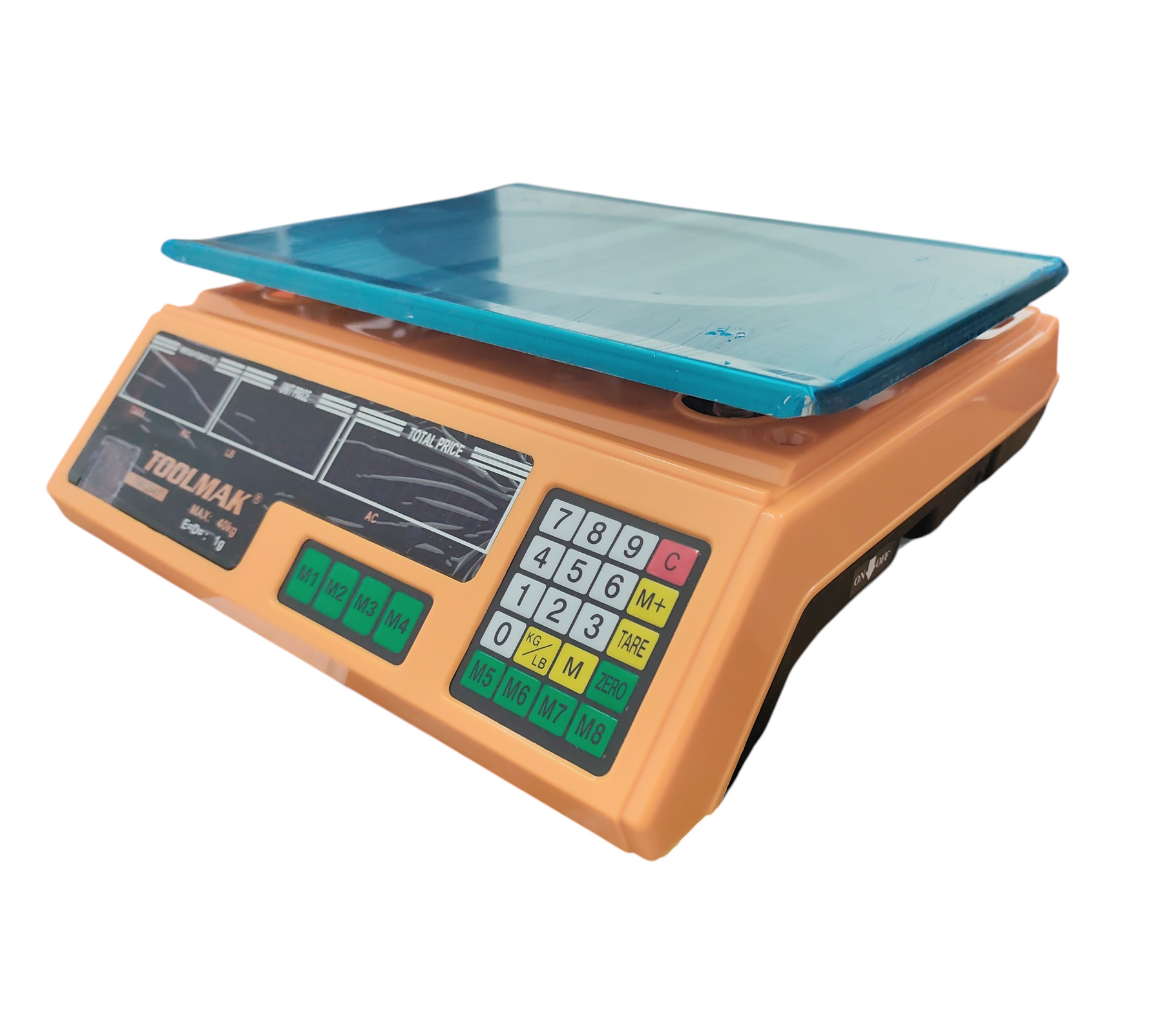 Bilancia elettronica con funzione prezzo 40 kg 6901080204378 TMK20437 TL7925