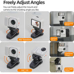 Per Insta360 GO Ultra Sunnylife Clip magnetica a sgancio rapido per zaino, morsetto per action camera, supporto verticale/orizzontale, For Insta360 GO Ultra