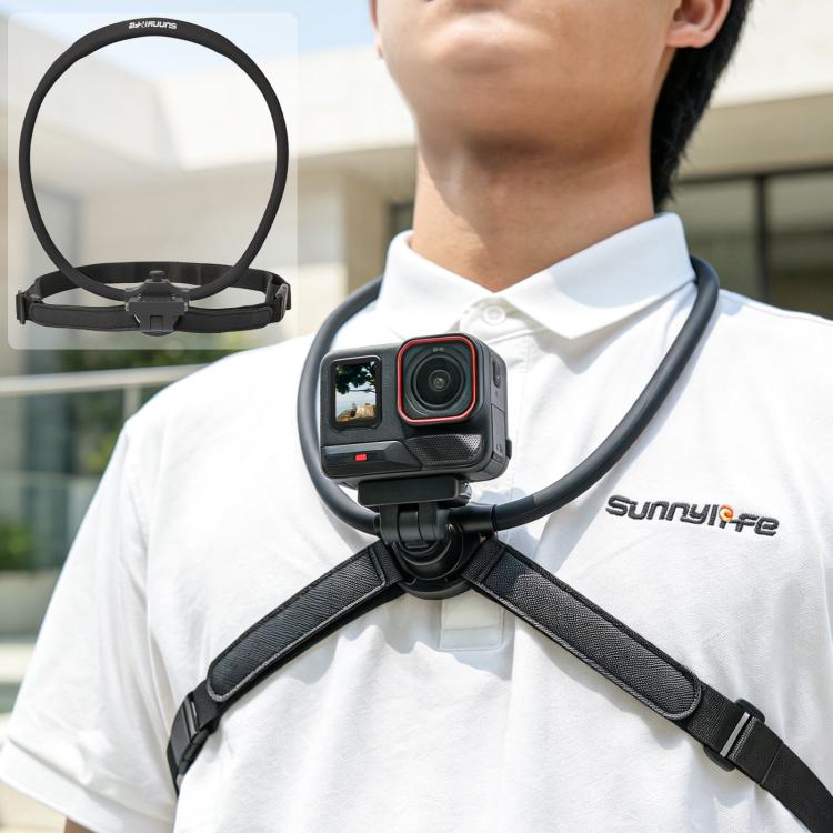 Sunnylife Neck Mount magnetico per Insta360