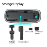 Per Insta360 Luna Ultra Sunnylife Mini Custodia Borsa a mano Borsa combinata standard, LU-B261