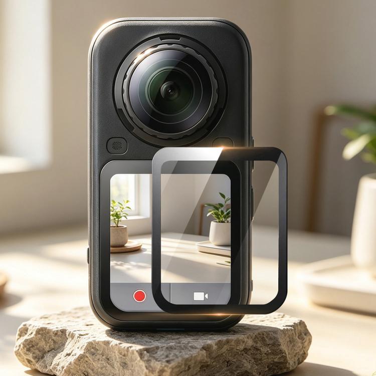 Pellicola in vetro temperato antiriflesso HD per schermo Insta360 X6 AR