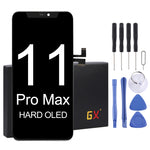 OLED Material LCD Screen and Digitizer Full Assembly with Frame for iPhone 11 Pro Max, For iPhone 11 Pro Max (GX OLED)