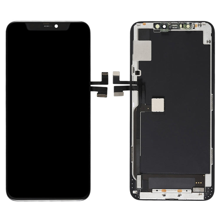 OLED Material LCD Screen and Digitizer Full Assembly with Frame for iPhone 11 Pro Max, For iPhone 11 Pro Max (GX OLED)