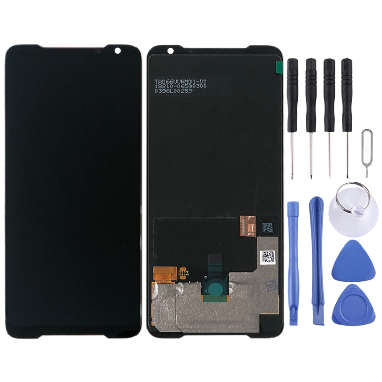 AMOLED LCD Screen and Digitizer Full Assembly for Asus ROG Phone II ZS660KL, For Asus ROG Phone II ZS660KL