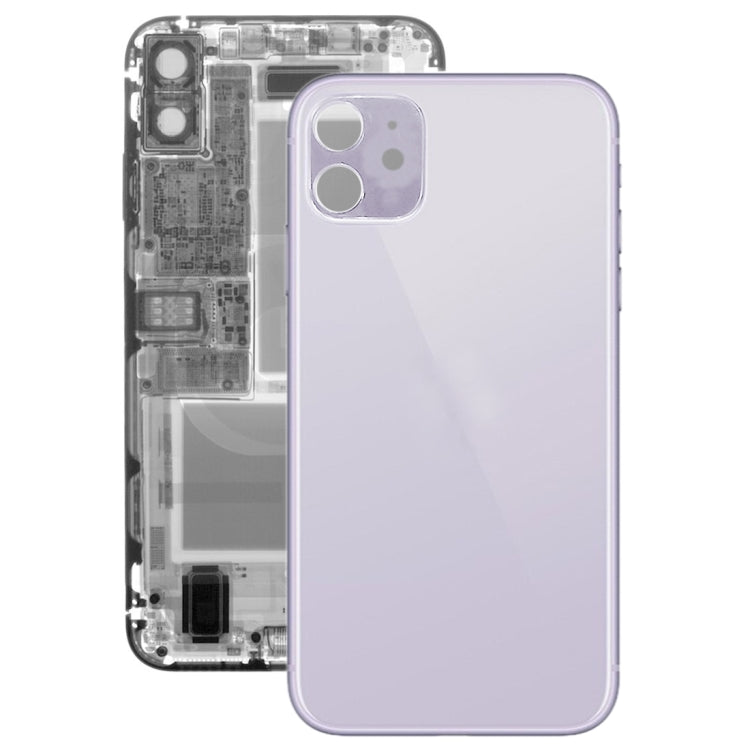 Cover posteriore della batteria in vetro per iPhone 11, For iPhone 11, Glass Battery Back Cover for 11, For iPhone 11(Glass)