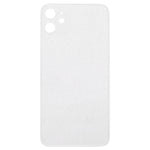 Frosted Glass Battery Back Cover Clear for iPhone 11, For iPhone 11