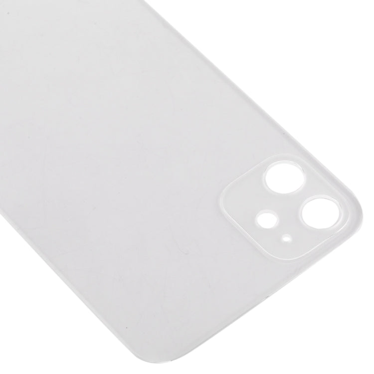 Frosted Glass Battery Back Cover Clear for iPhone 11, For iPhone 11